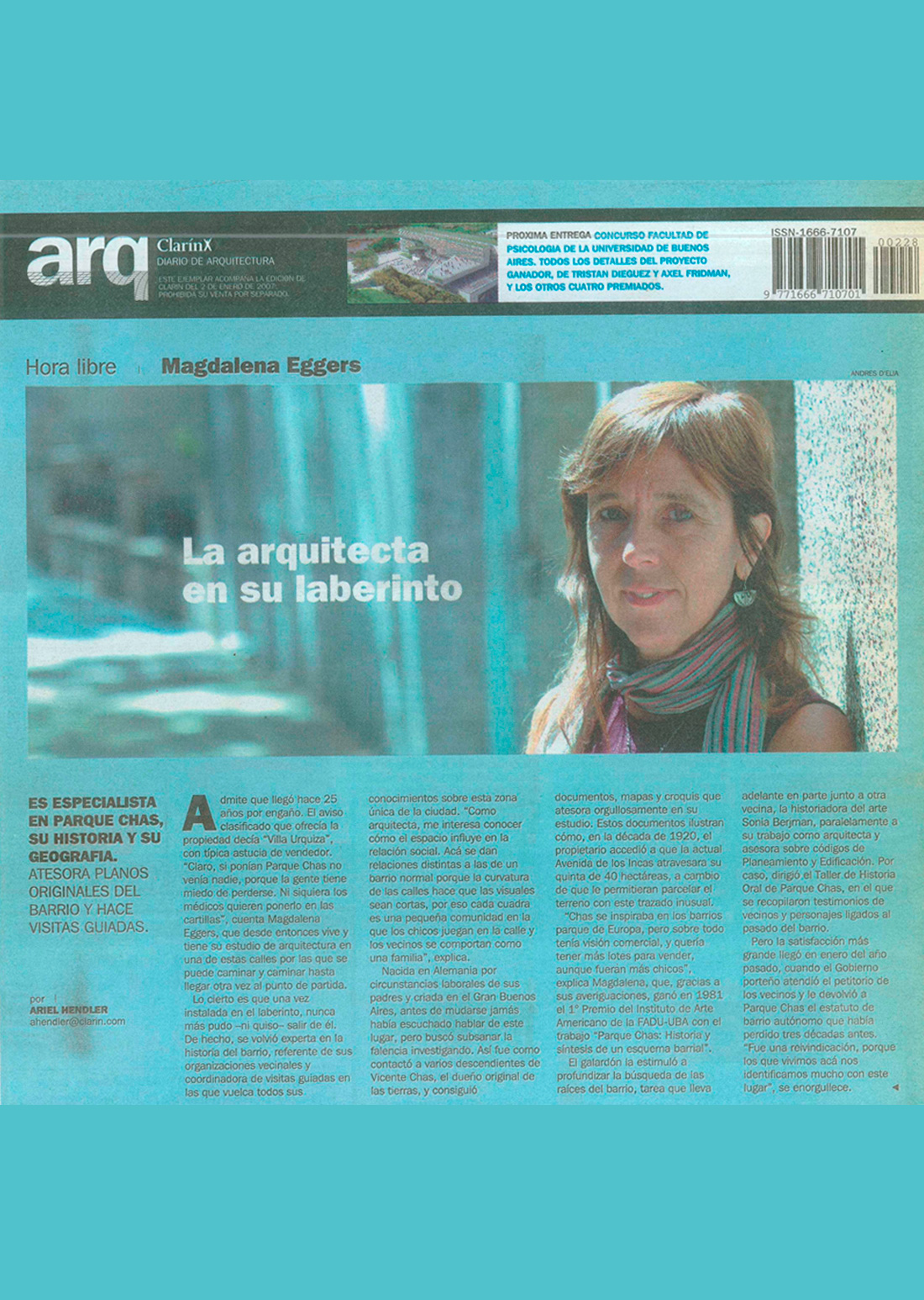 La arquitecta en su laberinto